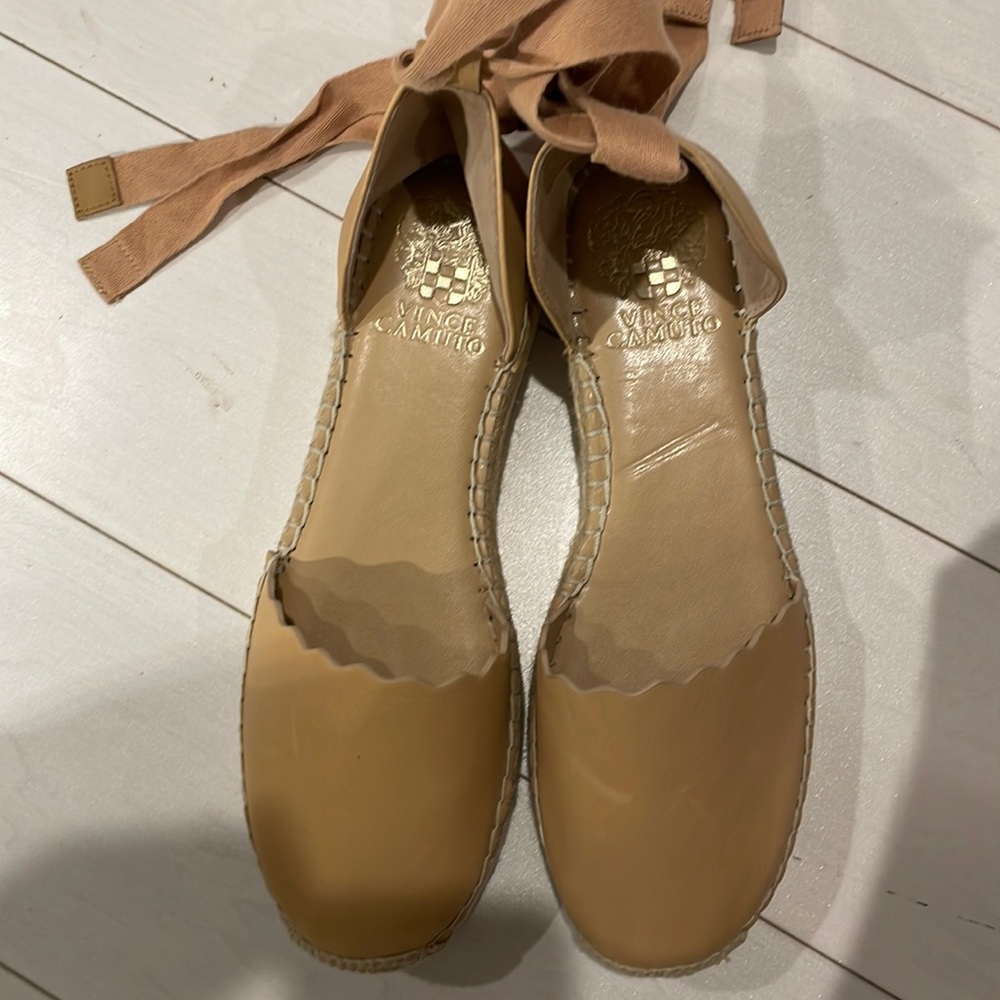 Vince Camuto Jeliany ankle ribbon sandals